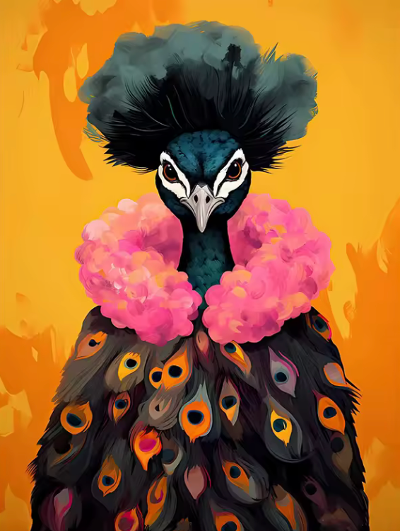 Vibrant Animal Art Prints