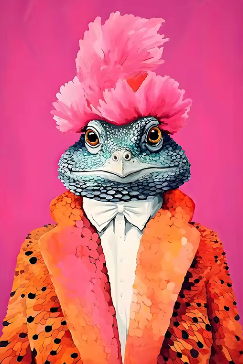 Vibrant Animal Art Prints