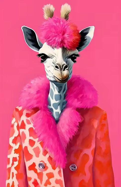 Vibrant Animal Art Prints