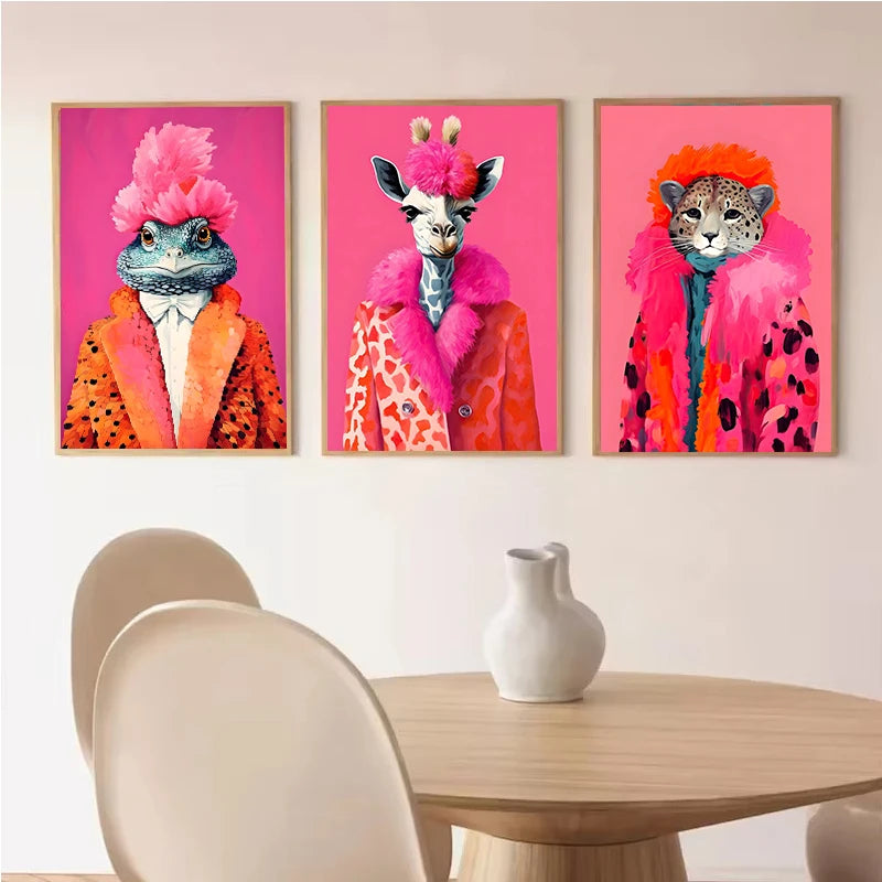 Vibrant Animal Art Prints